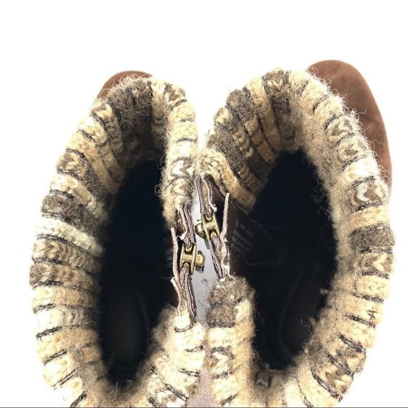 Naturalizer Kenning wedge bootie suede & knit 7.5 - Picture 15 of 15